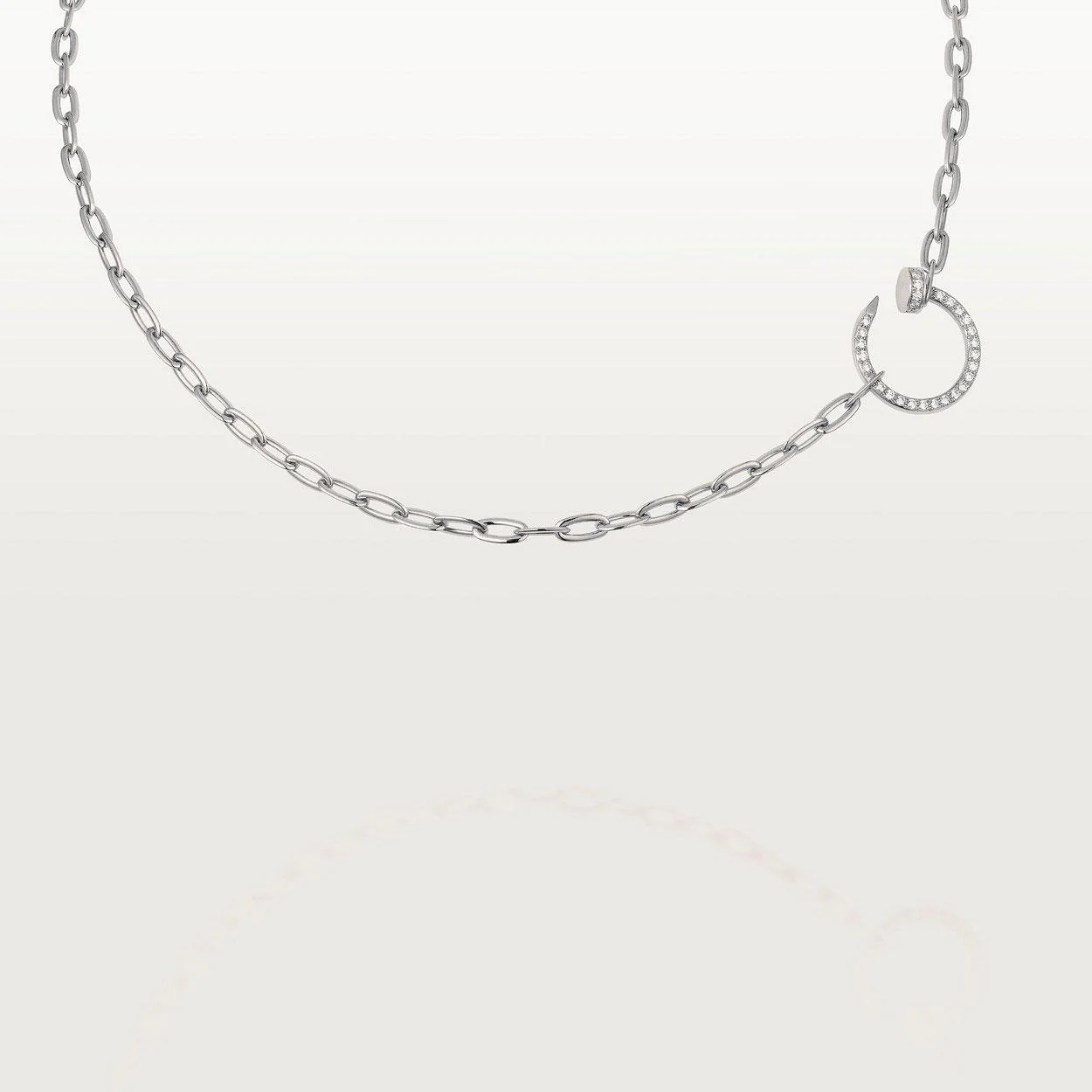 [Cartier]JUSTE NECKLACE DIAMONDS