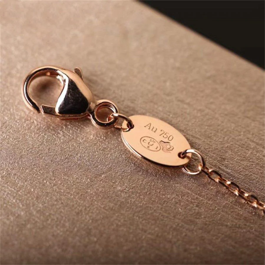 [Chaumet]Hollow Design Four-Leaf Clover Flower Shape Ring