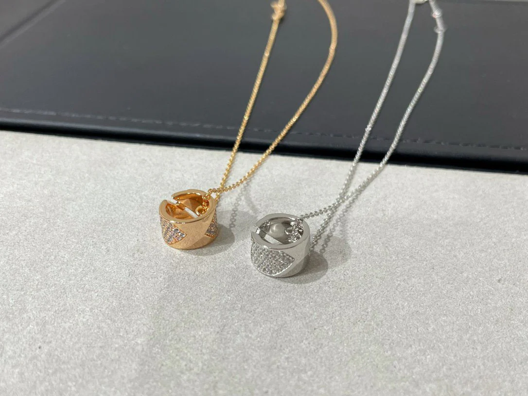 [Chaumet]LIENS EVIDENCE DIAMOND PAVED NECKLACE