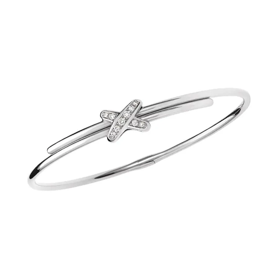 [Chaumet]JEUX DE BRACELET SILVER DIAMONDS