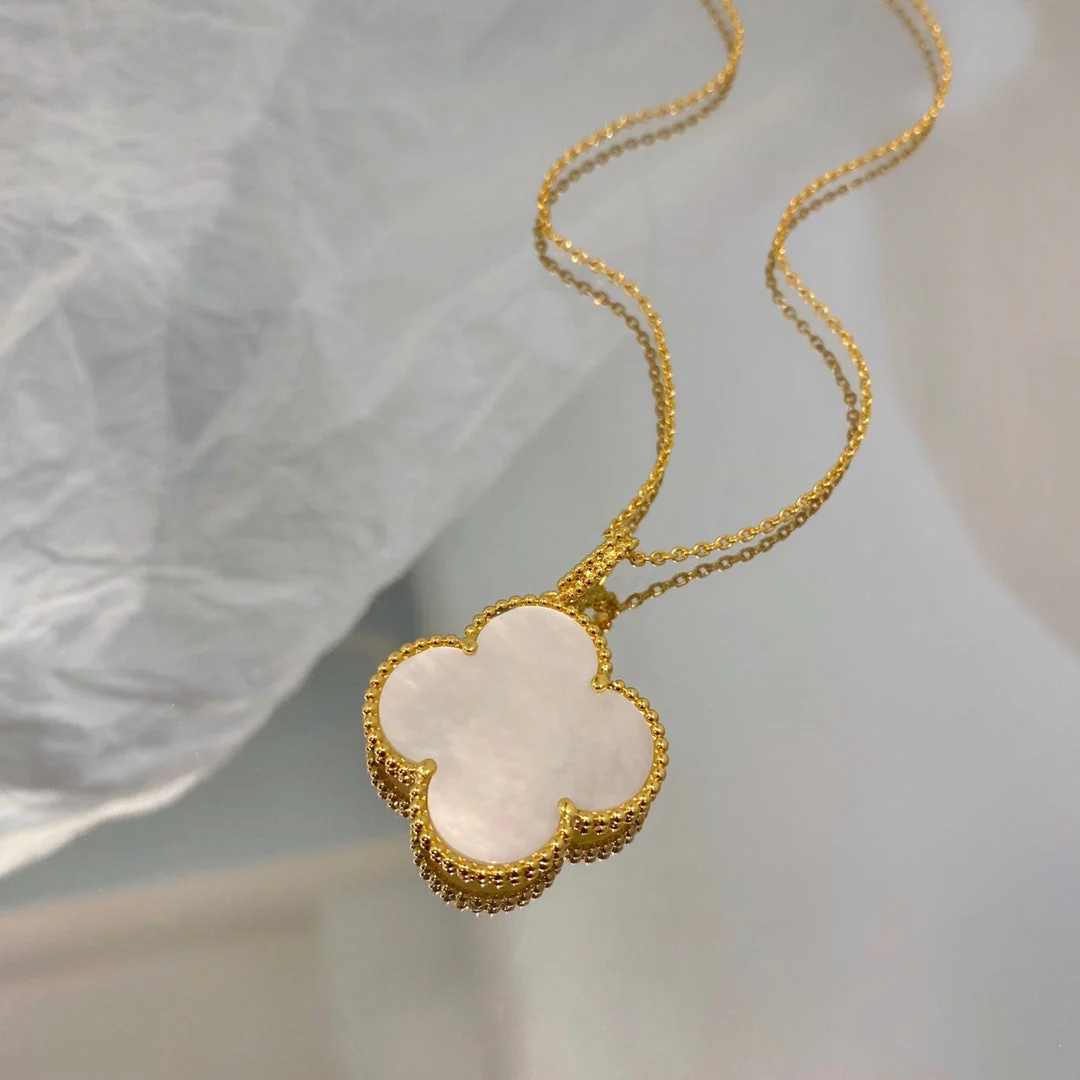 [Van Cleef & Arpels] 25MM MOP LARGE PENDANT NECKLACE