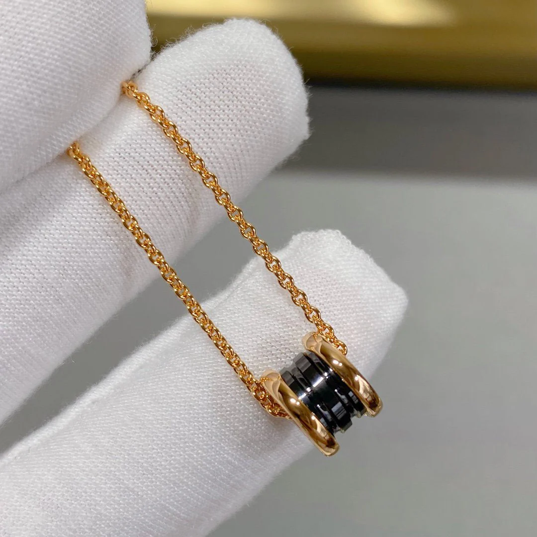 [Bulgari]ZERO 1 CERAMIC MINI NECKLACE