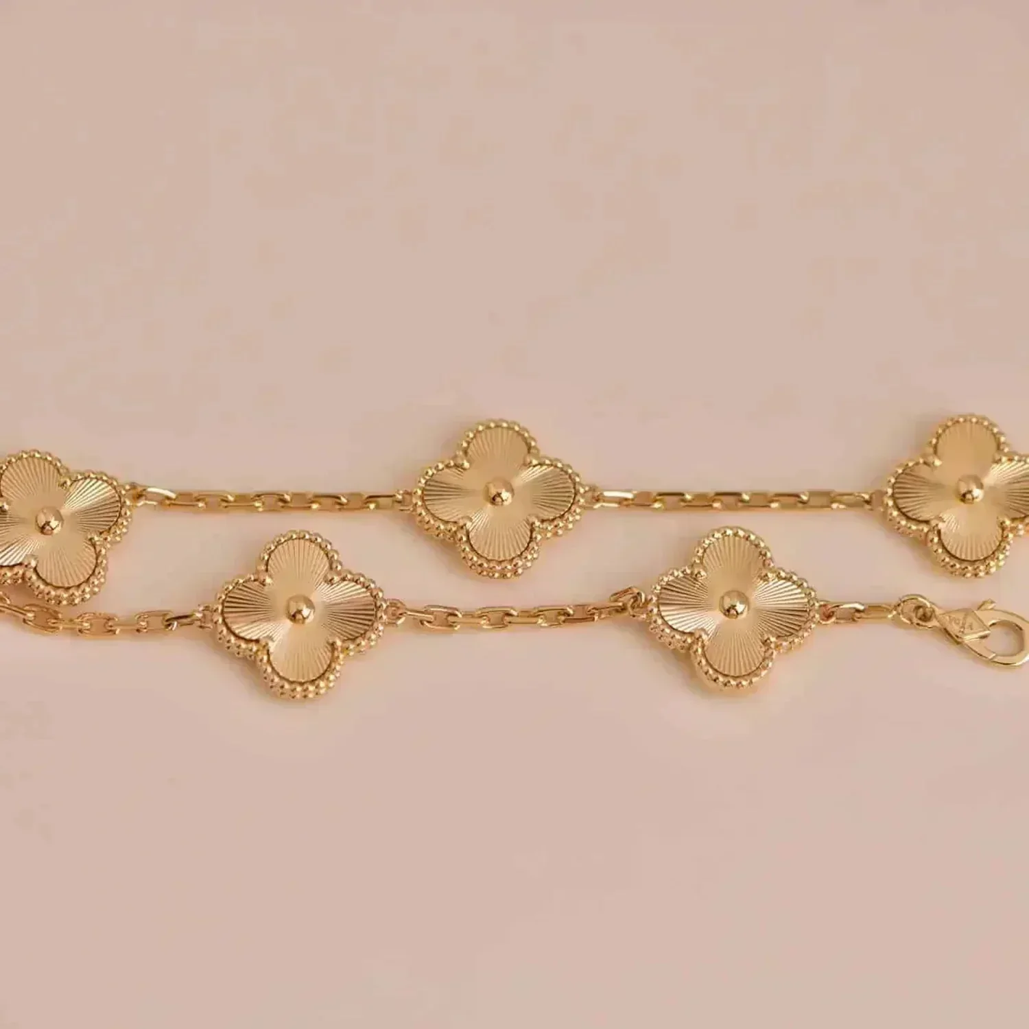 [Van Cleef & Arpels] 5 FLOWERS LASER BRACELET