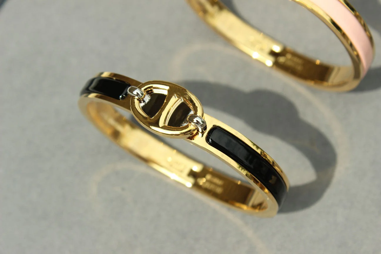 [Hermes]CLIC CHAINE GOLD BRACELET