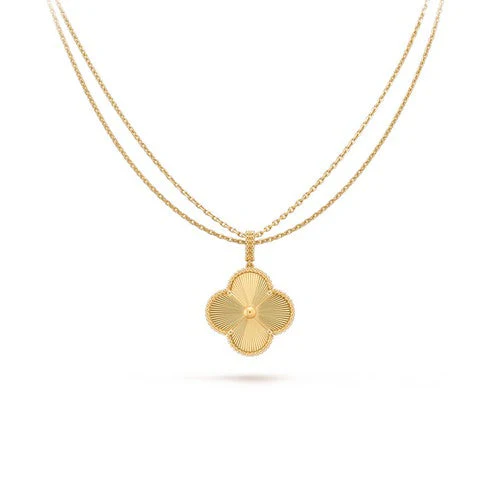[Van Cleef & Arpels] 25MM PEDANT NECKLACE GOLD