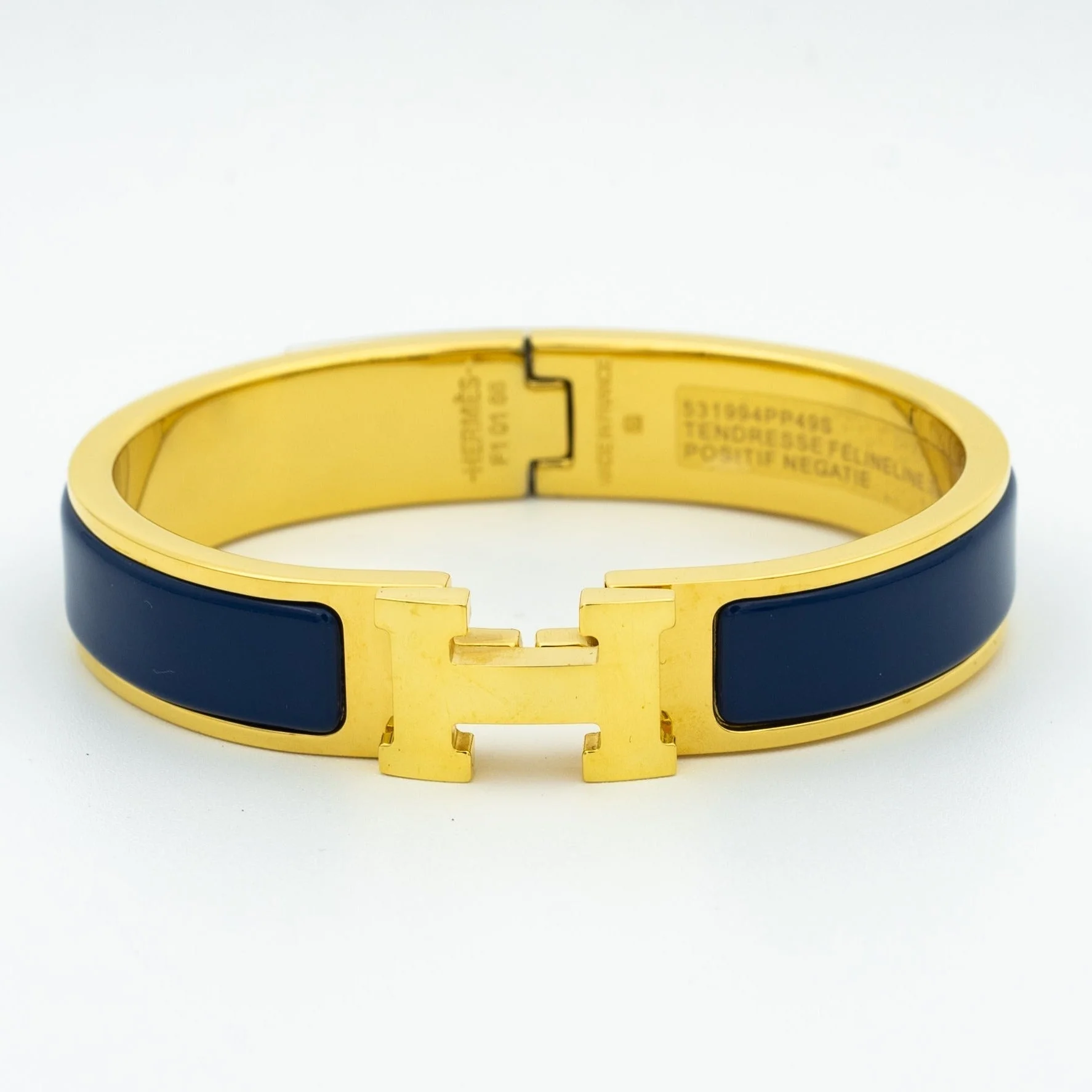 [Hermes]H BLUE BRACELET