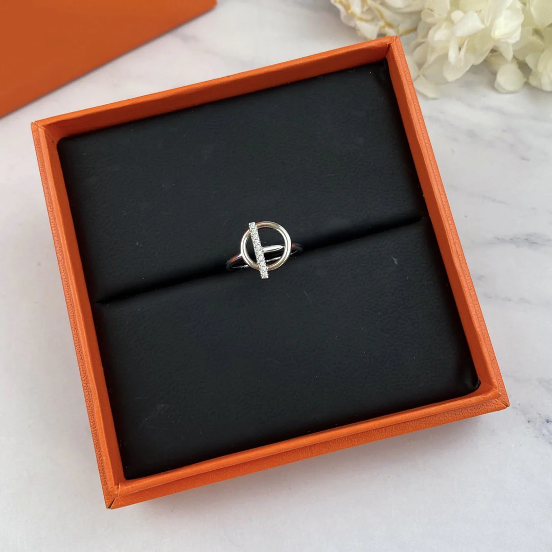 [Hermes]ECHAPPEE RING DIAMOND