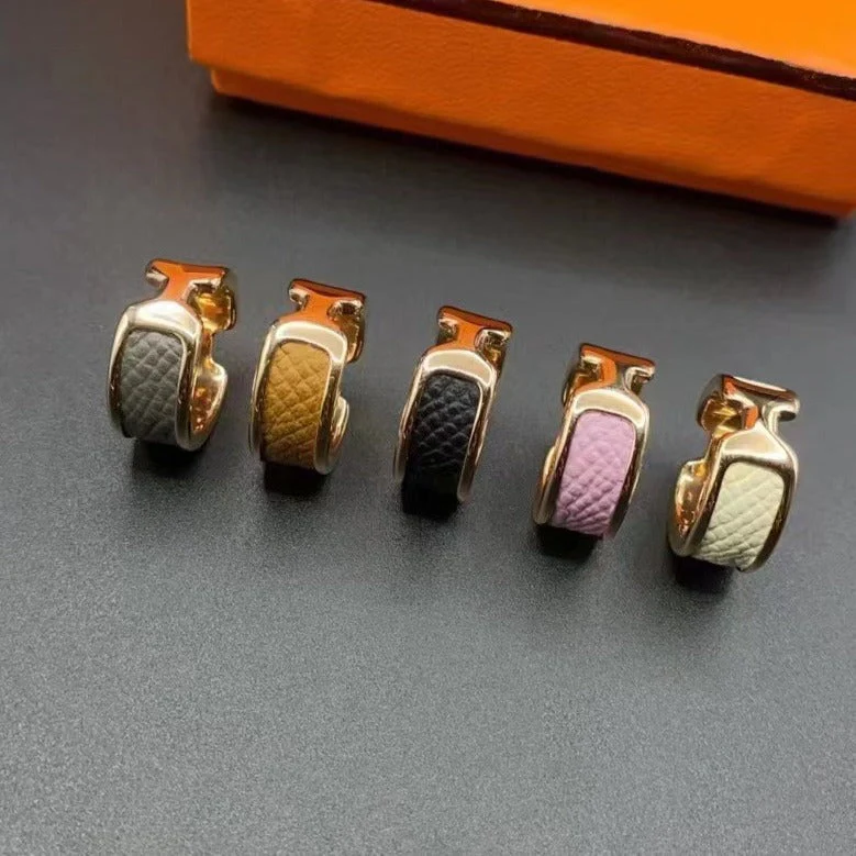 [Hermes]OLYMPE PINK GOLD RING