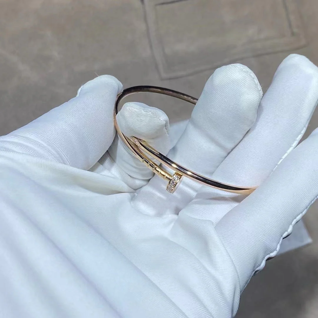 [Cartier]JUSTE BRACELET 2.5MM DIAMONDS