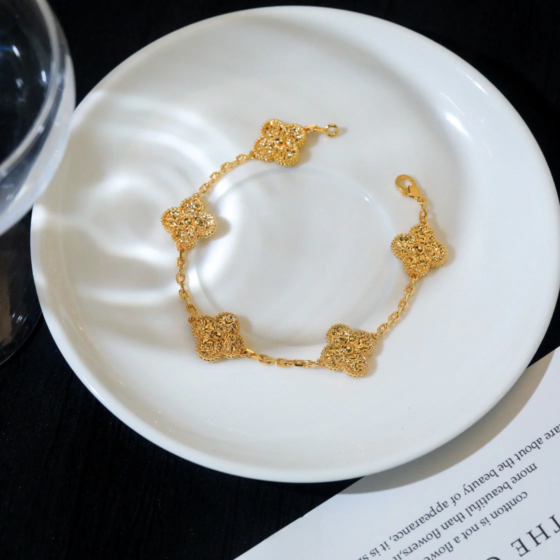 [Van Cleef & Arpels] 5 MOTIFS BRONZING BRACELET