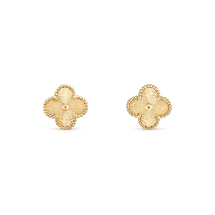 [Van Cleef & Arpels] MEDIUM 1 MOTIFS LASER EARRINGS