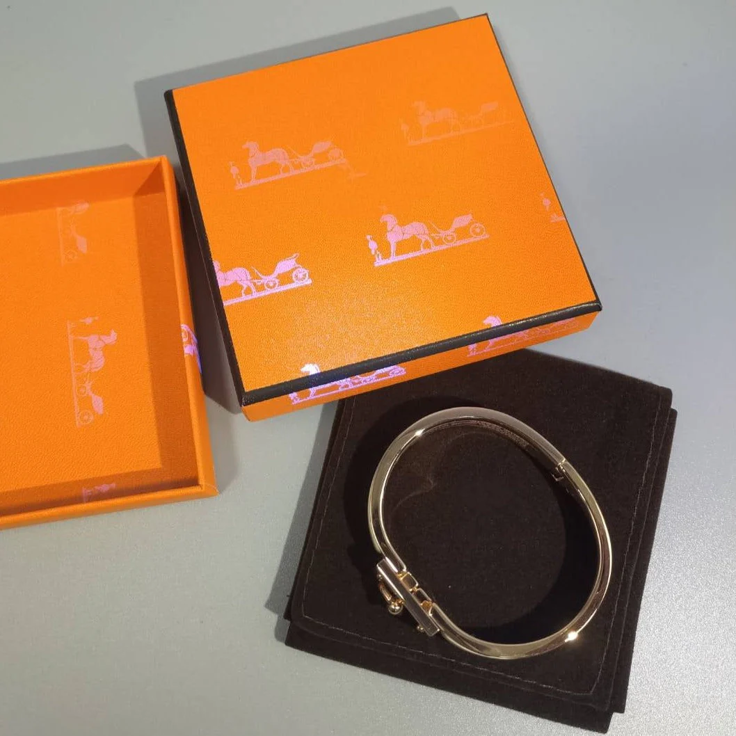 [Hermes]H ROUGE BRACELET