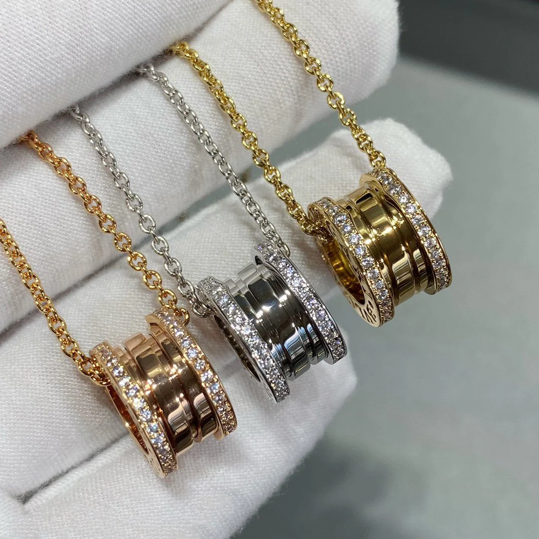 [Bulgari]ZERO 1 DIAMOND NECKLACE