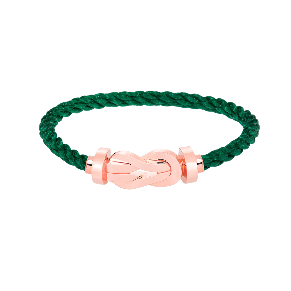 [Fred]CHANCE LARGE 8 FIGURE BUCKLE NO DIAMOND BRACELET ROSE GOLD