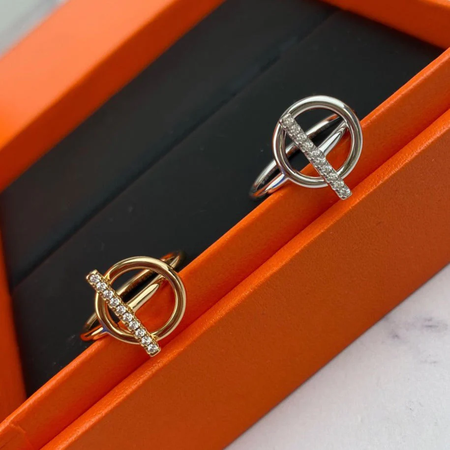 [Hermes]ECHAPPEE RING DIAMOND