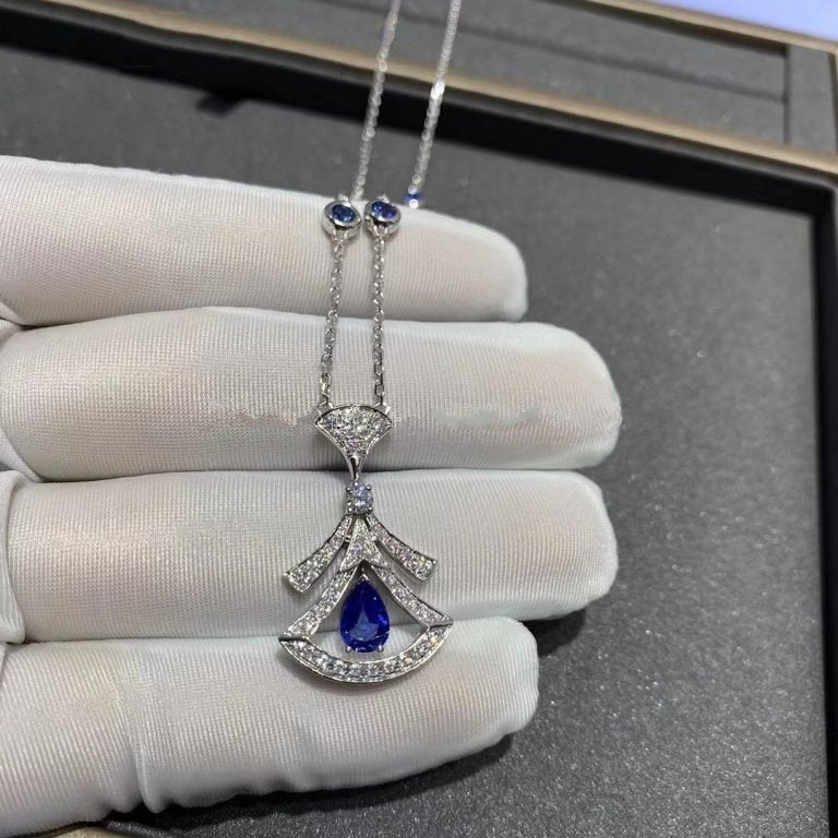 [Bulgari]DREAM NECKLACE AGATE DIAMOND SILVER