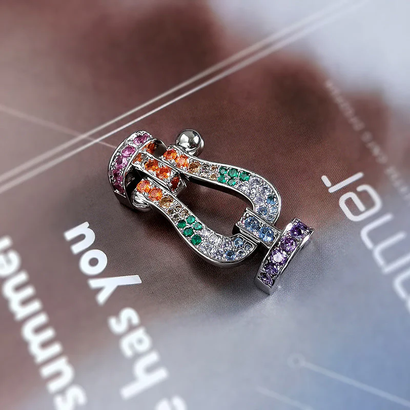 [Fred]FORCE LARGE HORSESHOE CLASP  METAL BRACELET