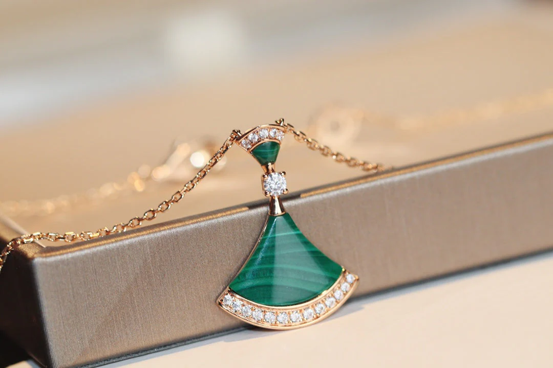 [Bulgari]DREAM NECKLACE MALACHITE DIAMOND