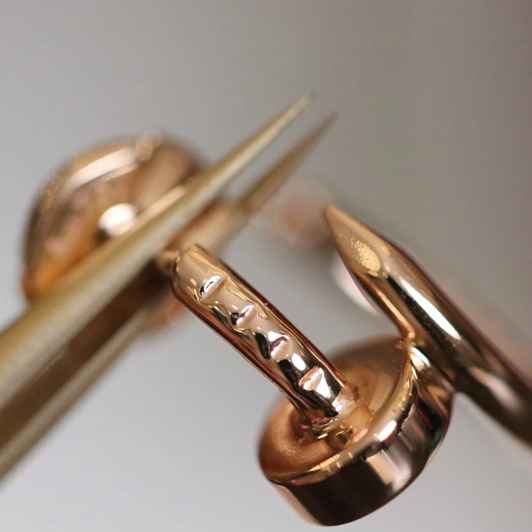 [Cartier]JUSTE EARRINGS PINK GOLD