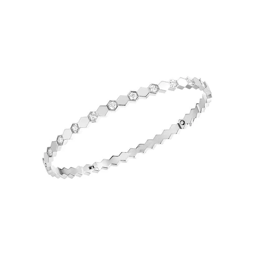 [Chaumet]BEE LOVE SILVER DIAMOND BRACELET