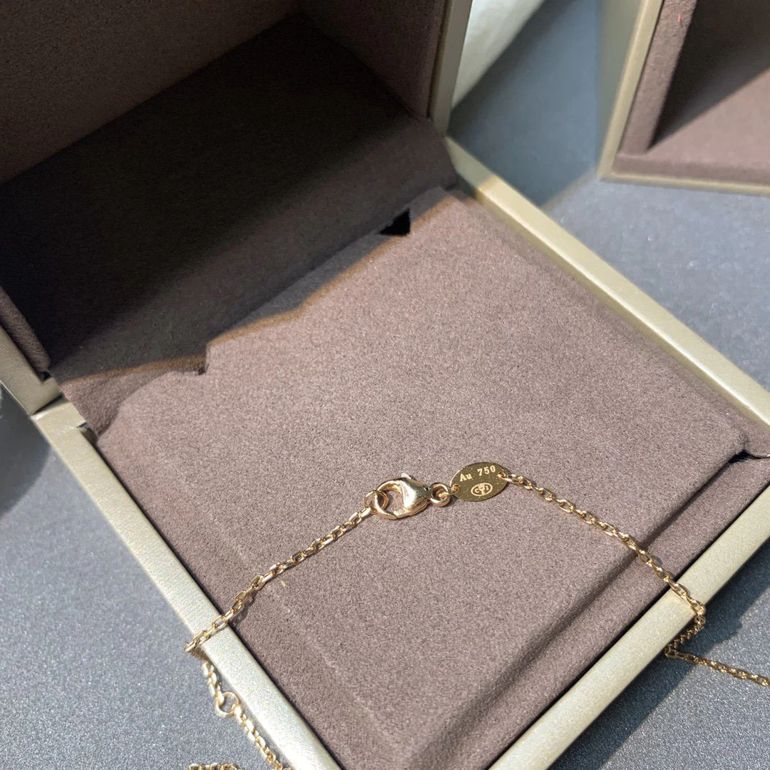 [Chaumet]JEUX DE PINK GOLD DIAMOND NECKLACE