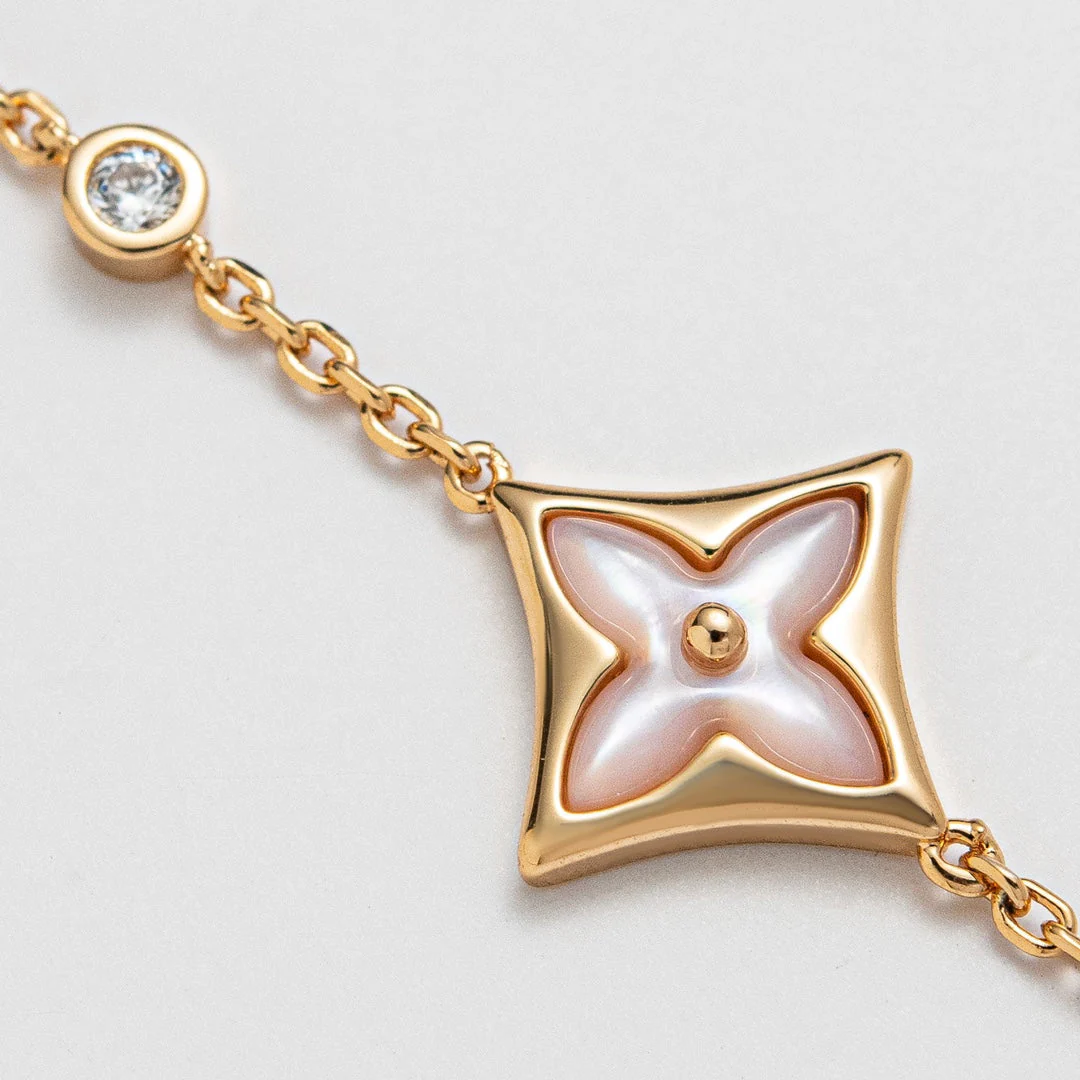 [Louis vuitton]STAR 1 DIAMOND PINK GOLD BRACELET