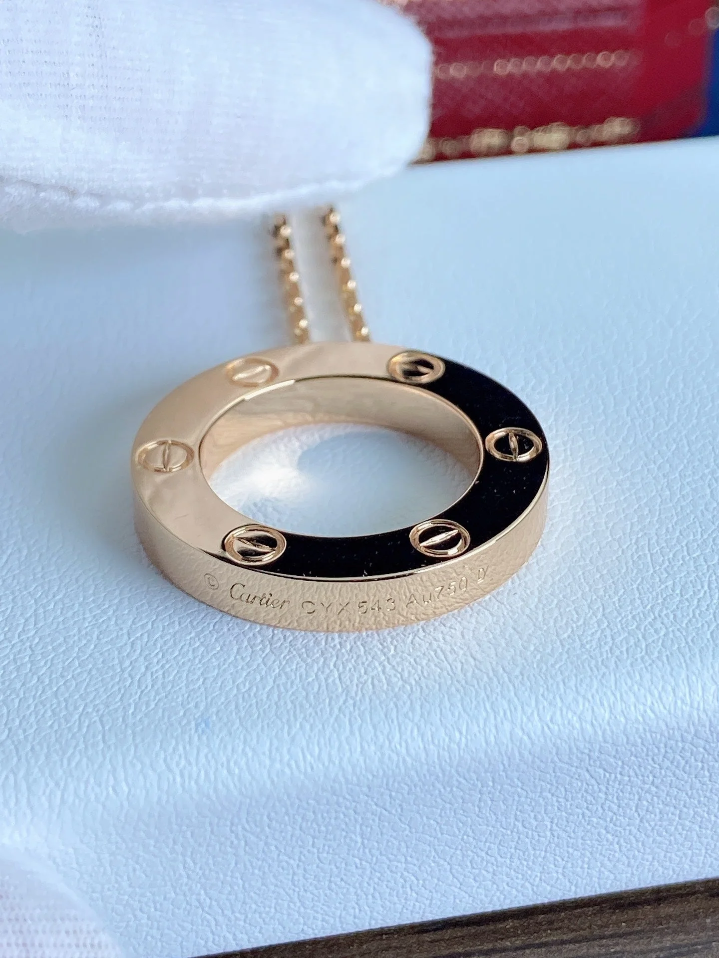 [Cartier]LOVE NECKLACE 16MM