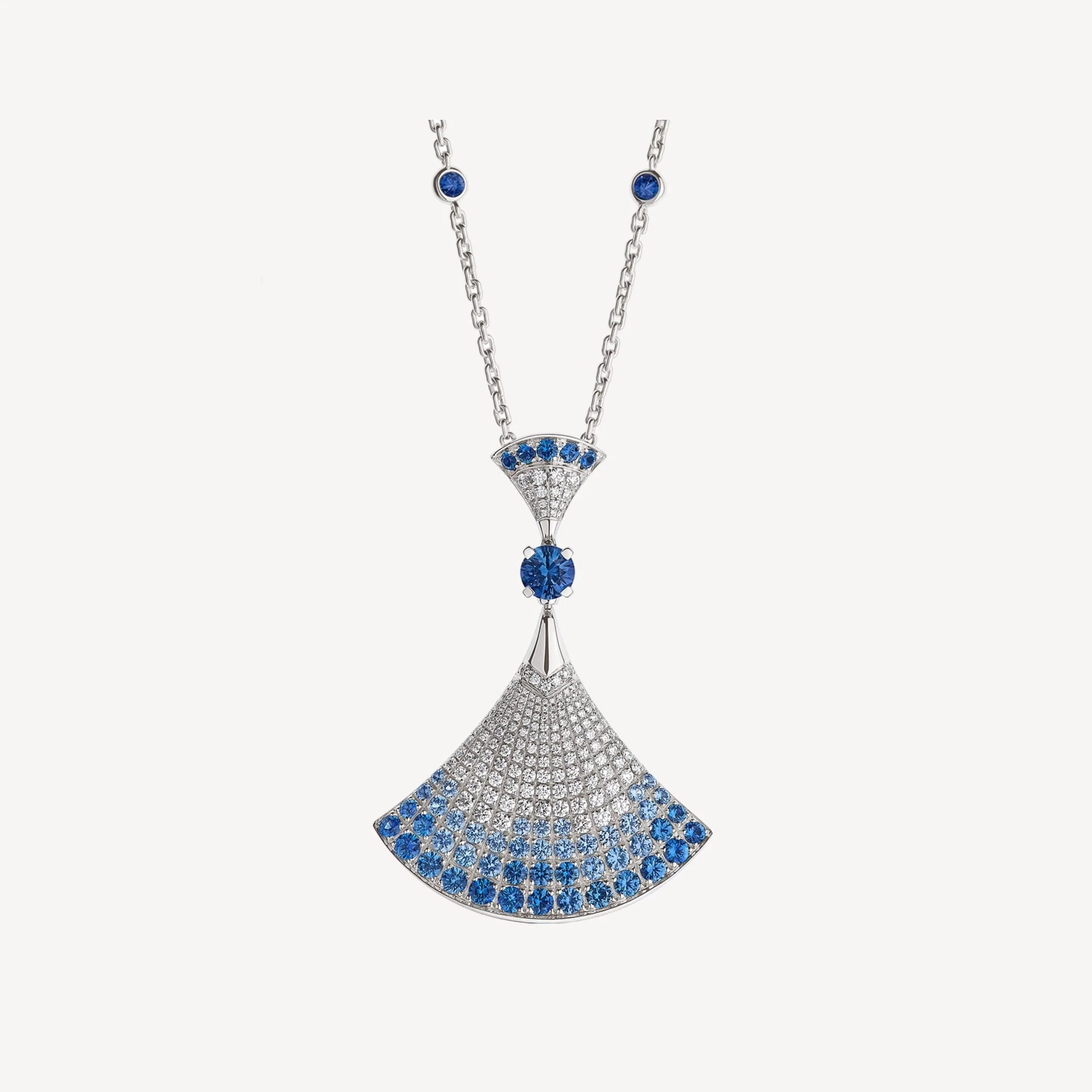 [Bulgari]DREAM NECKLACE AGATE SILVER DIAMOND