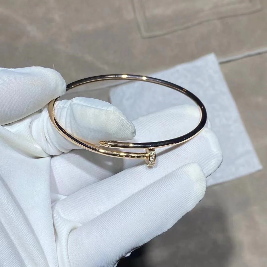 [Cartier]JUSTE BRACELET 2.5MM DIAMONDS