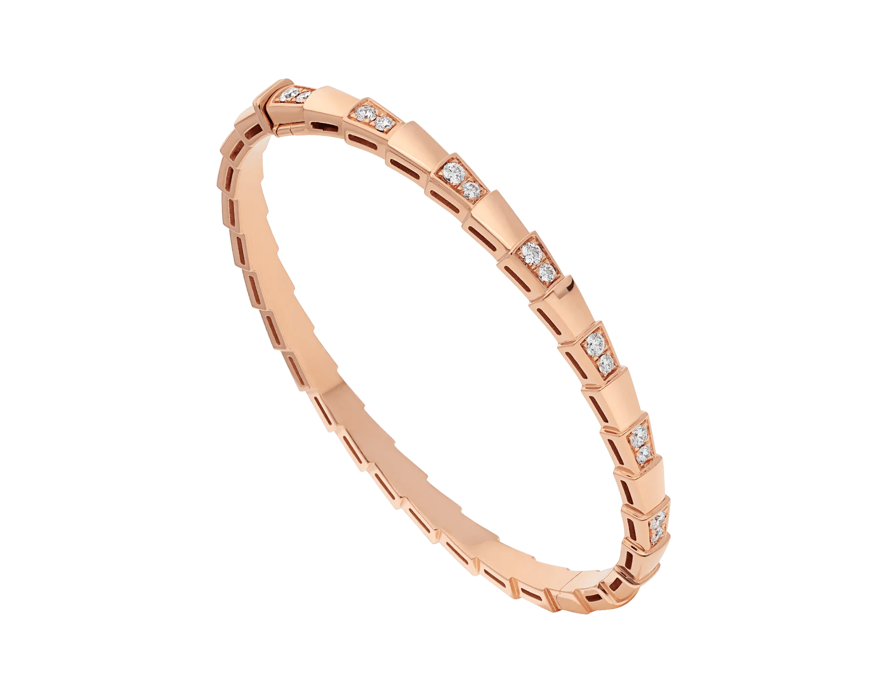 [Bulgari]SERPENTI SMALL BRACELET PINK GOLD DIAMOND