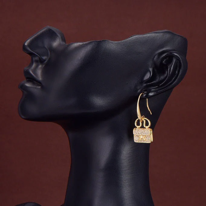 [Hermes]KELLY DIAMOND EARRINGS