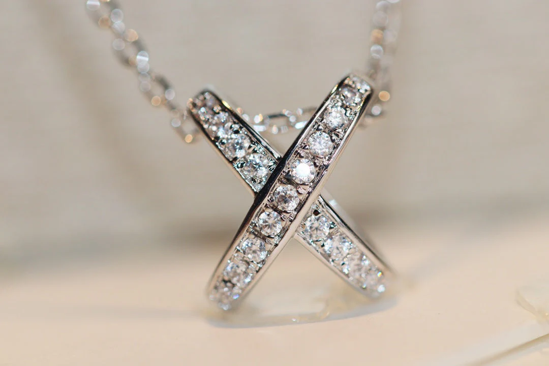 [Chaumet]JEUX DE DIAMOND NECKLACE