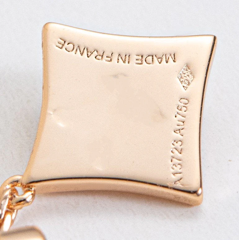 [Louis vuitton]STAR DIAMONDS EARRINGS GOLD