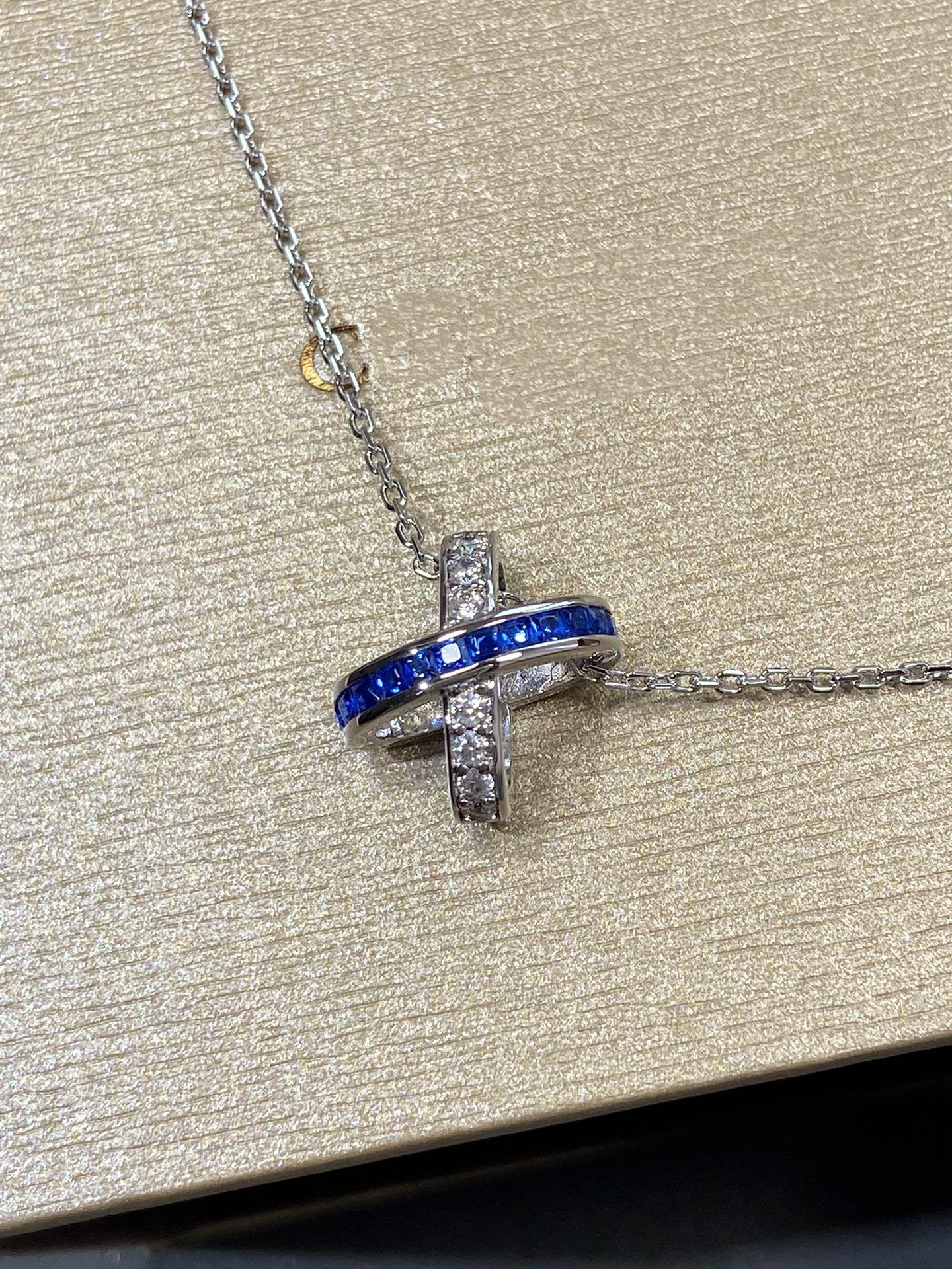 [Chaumet]LIENS DIAMOND SILVER NECKLACE