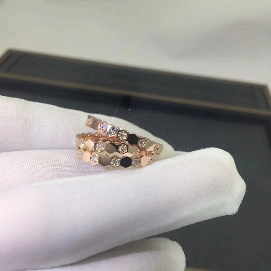 [Chaumet]BEE LOVE RING PINK GOLD DIAMOND