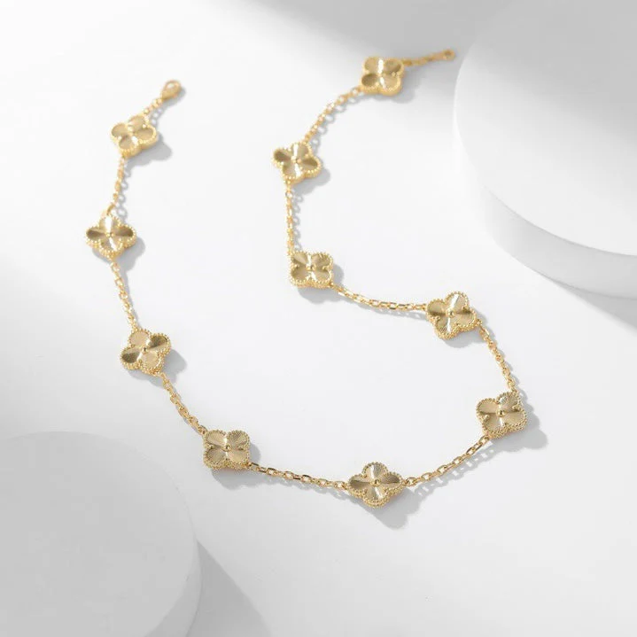 [Van Cleef & Arpels] 10 MOTIFS LASER NECKLACE