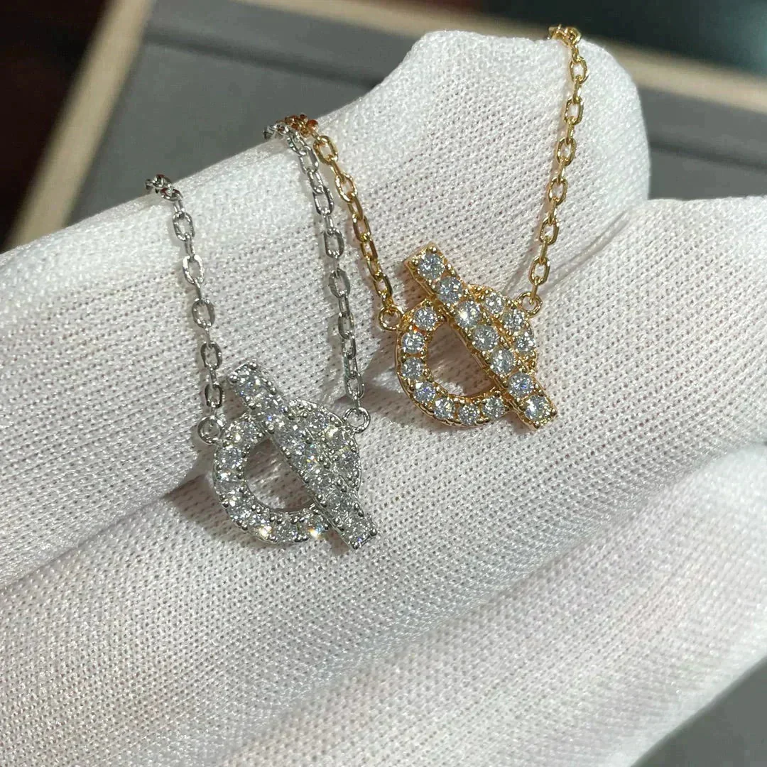 [Hermes]ECHAPEE NECKLACE DIAMOND