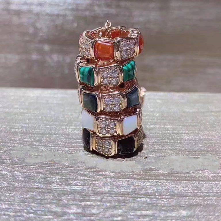 [Bulgari]SERPENTI PEDANT DIAMOND NECKLACE