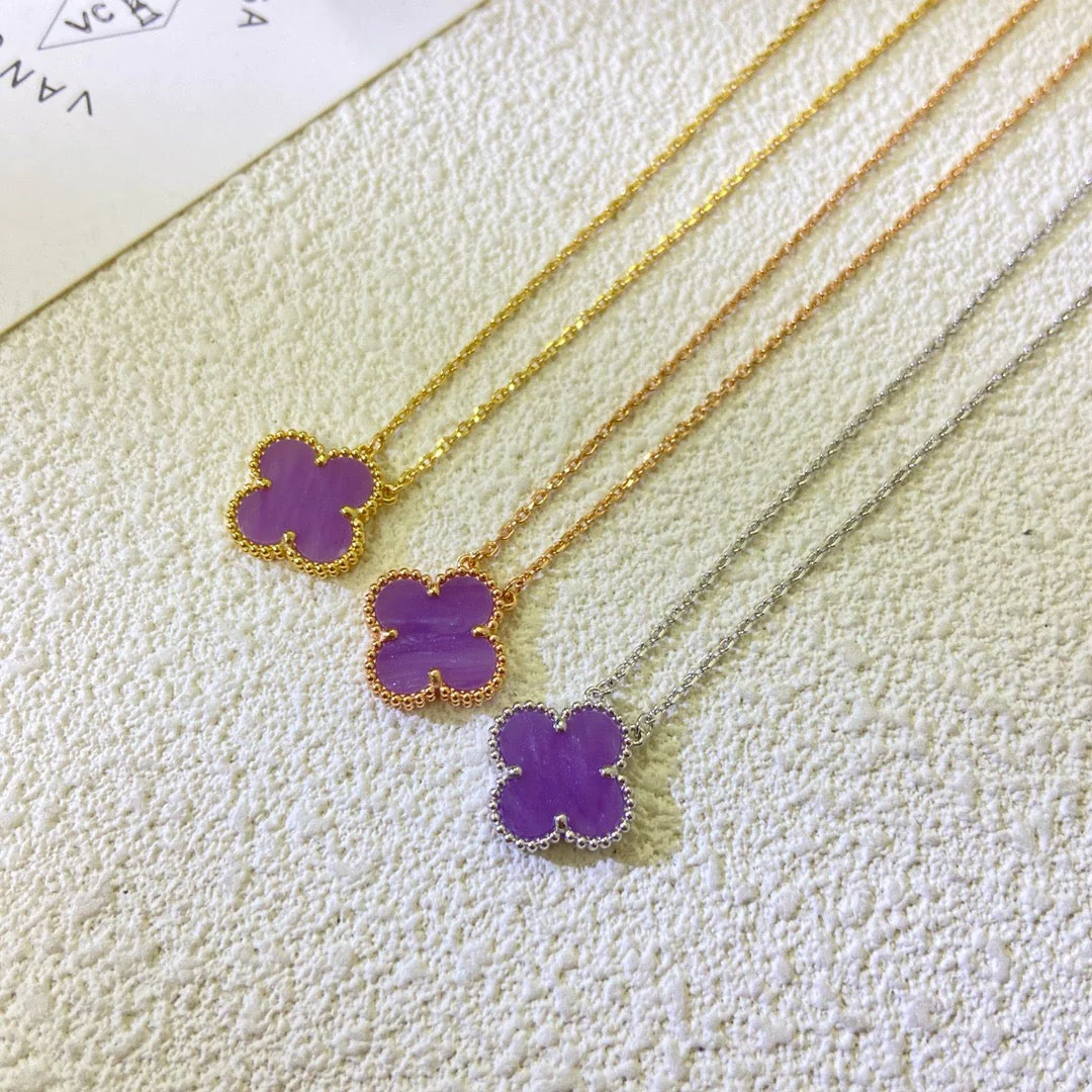 [Van Cleef & Arpels] 15MM  PURPLE VIOLET NECKLACE