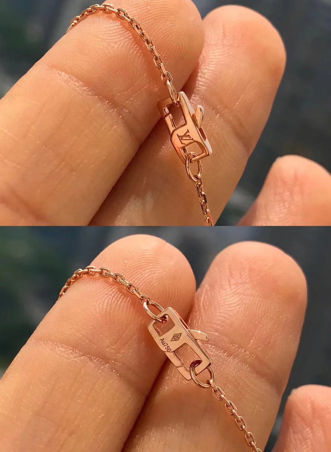 [Louis vuitton]BLOSSOM PENDANT PINK GOLD AND DIAMOND
