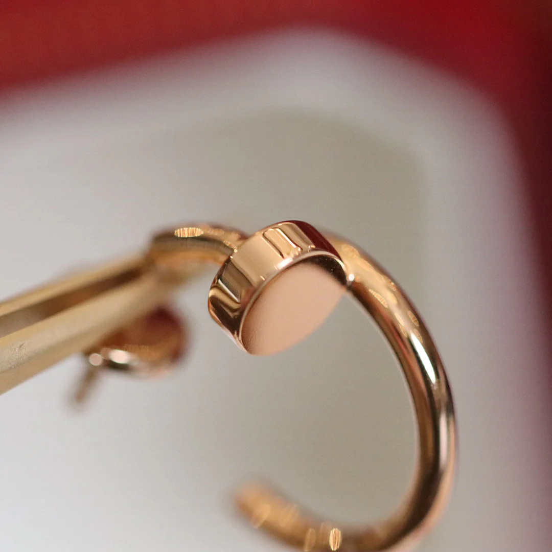 [Cartier]JUSTE EARRINGS PINK GOLD