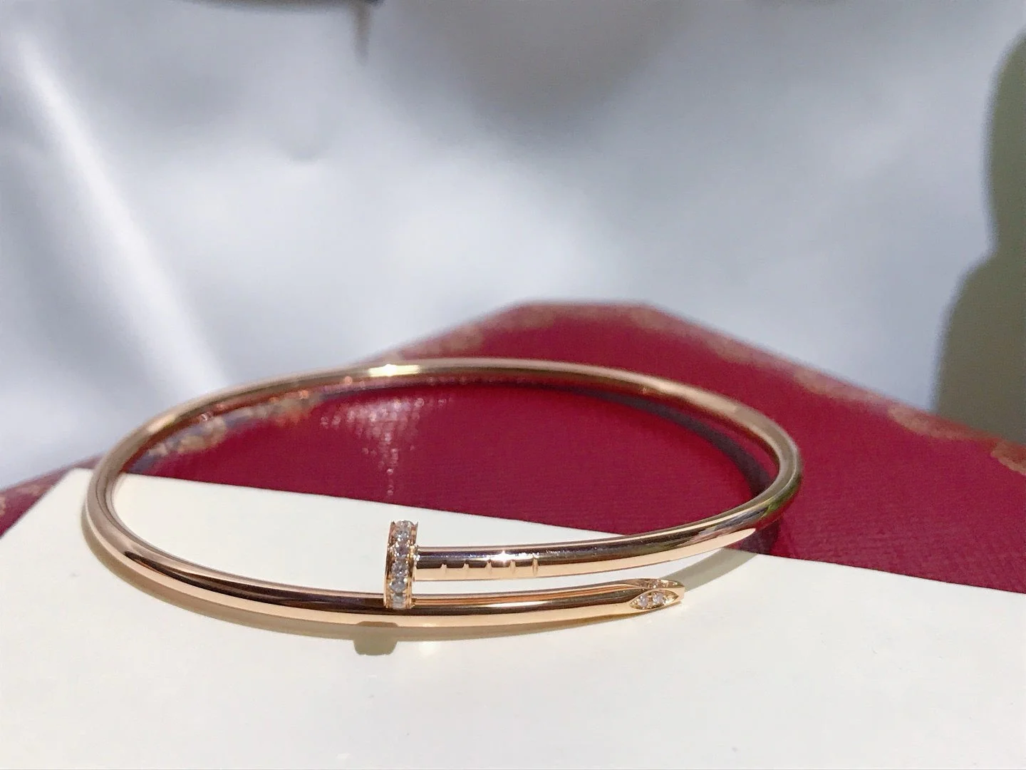 [Cartier]JUSTE BRACELET 2.5MM DIAMONDS