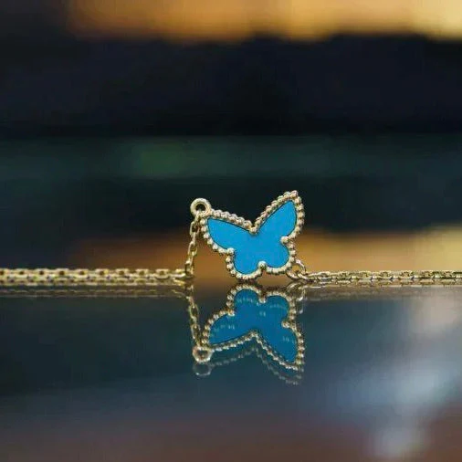[Van Cleef & Arpels]BUTTERFLY TURQUOISE BUTTERFLY BRACELET
