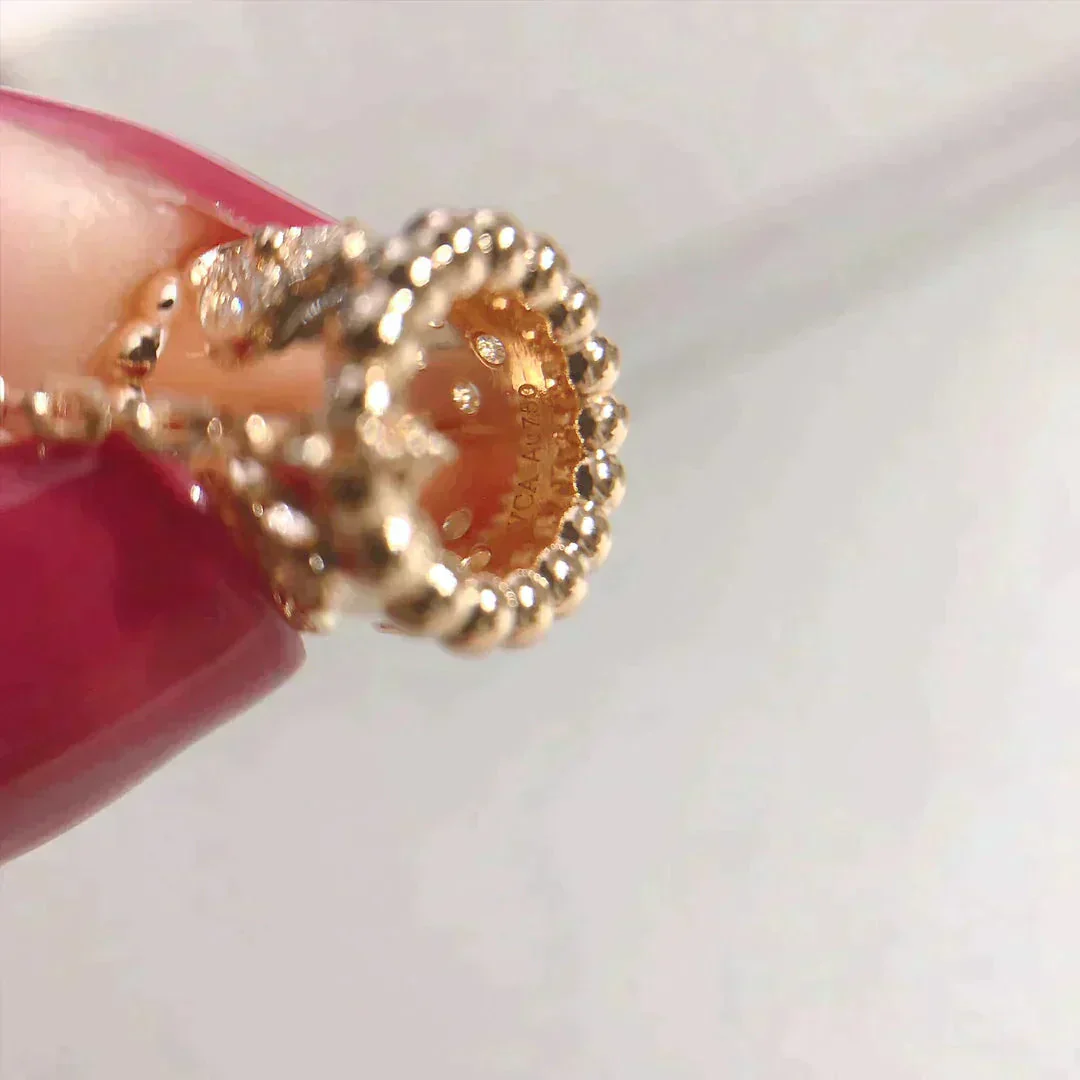 [Van Cleef & Arpels]PERLEE PEDANT NECKLACE GOLD / ROSE GOLD