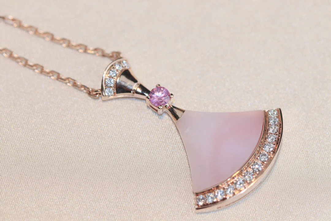 [Bulgari]DREAM NECKLACE PINK MOP DIAMOND