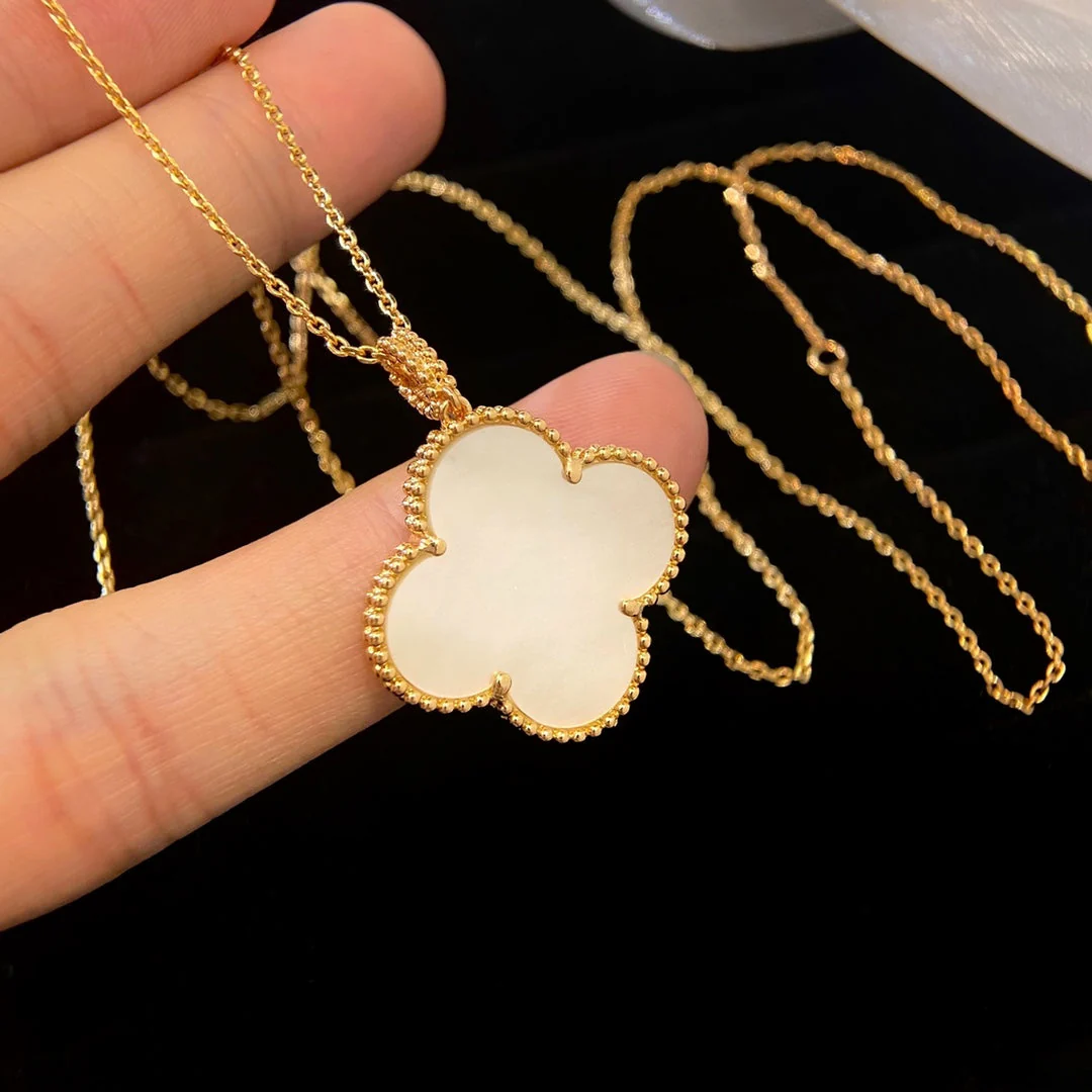 [Van Cleef & Arpels] 25MM MOP LARGE PENDANT NECKLACE