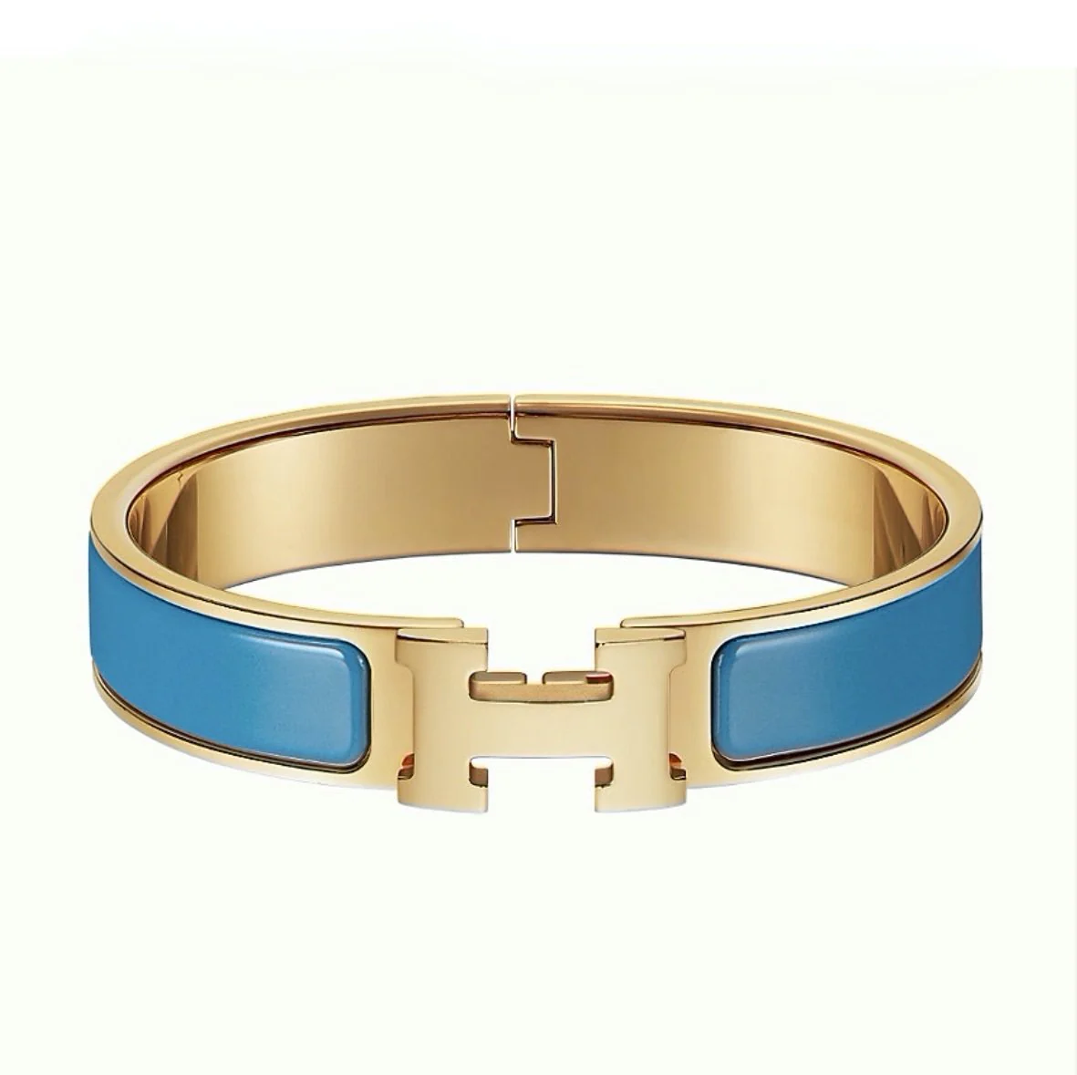 [Hermes]H BRACELET TURQUOISE 12MM