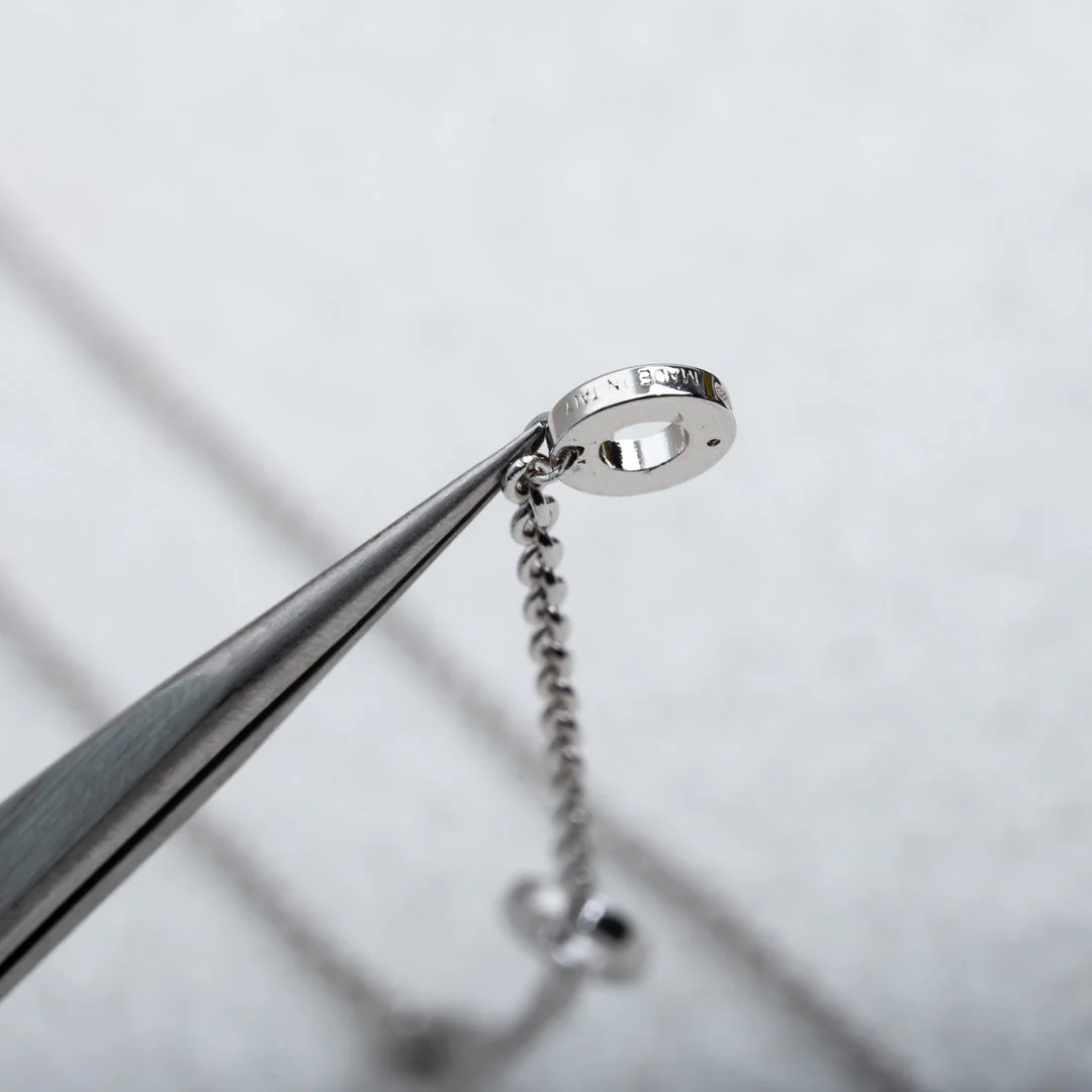 [Bulgari]PARENTESI NECKLACE SILVER