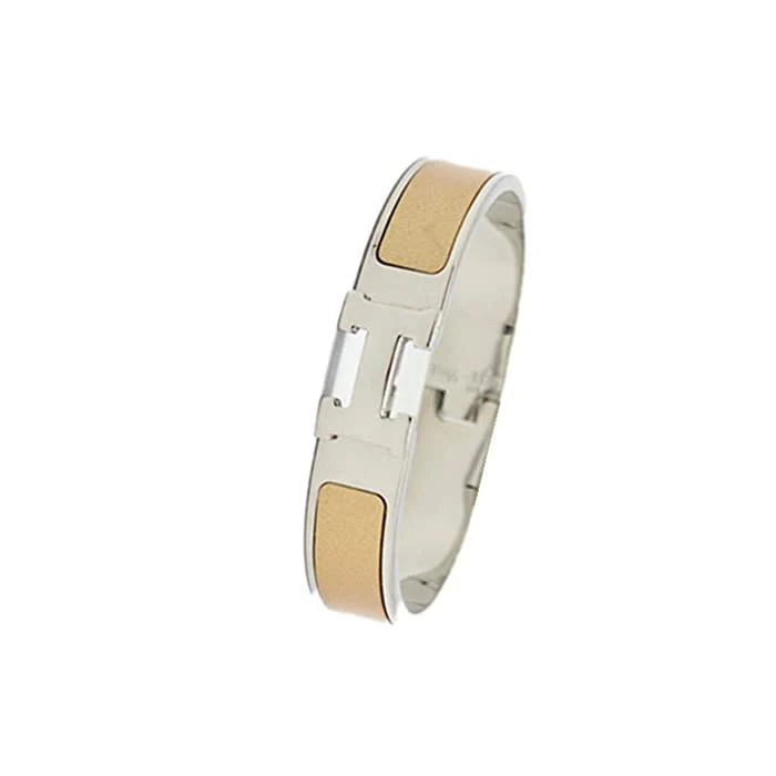 [Hermes]H CHAMPAGNE BRACELET