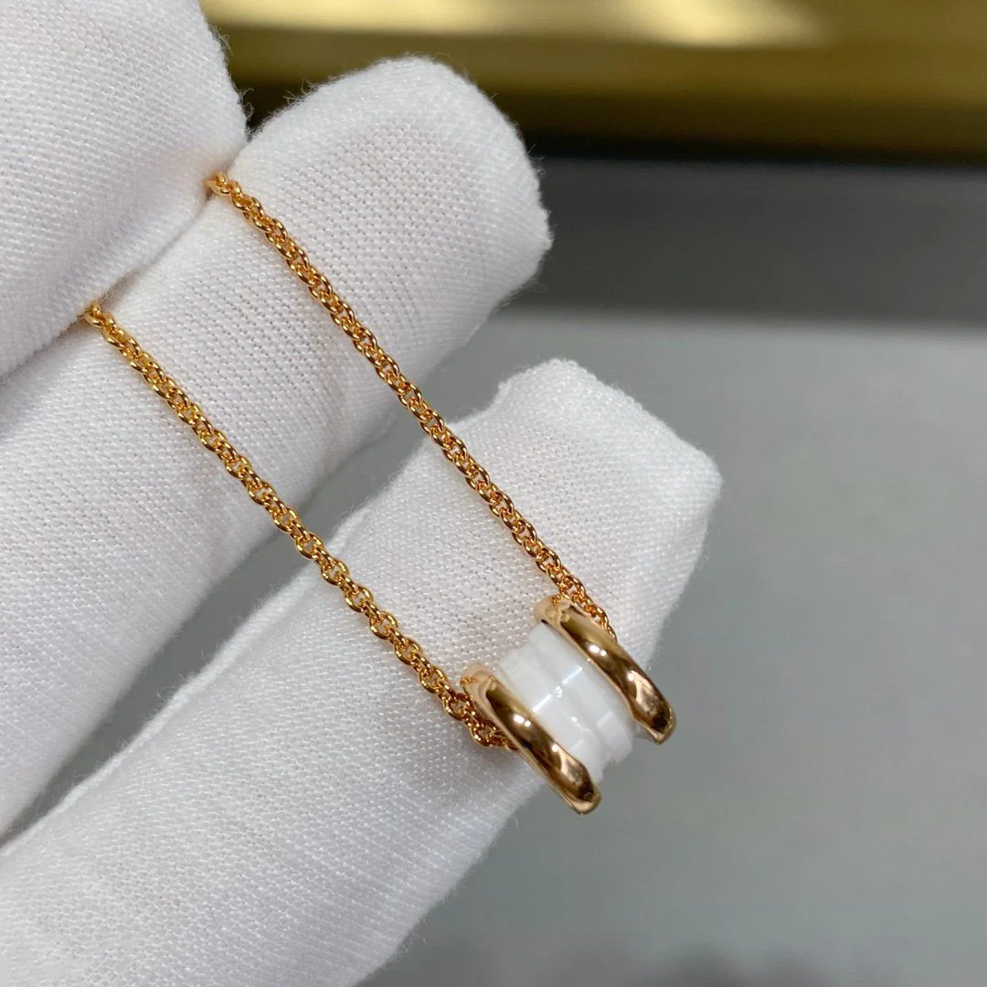 [Bulgari]ZERO 1 CERAMIC MINI NECKLACE